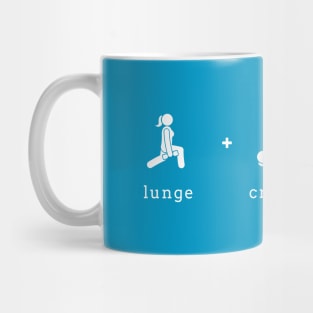 Lunge + Crunch = Lunch Mug